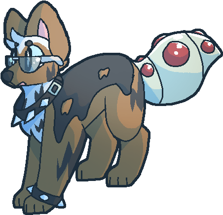 Animal Jam Arctic Wolf Art By Suitcasedog On Deviantart - Animal Jam Arctic Wolf Art (500x500), Png Download