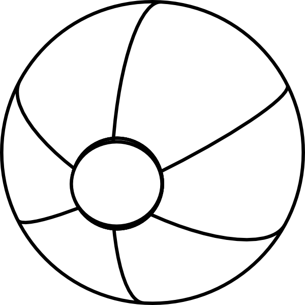 Ball Drawing At Getdrawings - Bola Desenho Para Colorir (600x600), Png Download