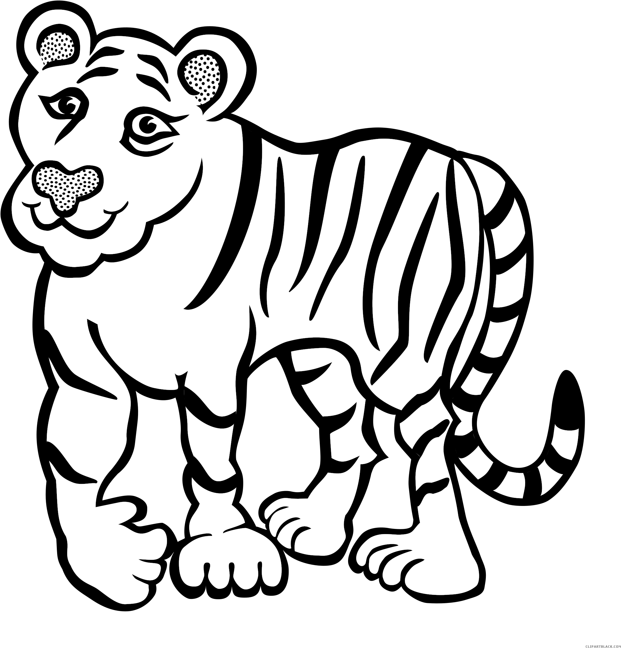 Georgia Hairy Dog Vs Aubrey Tiger Football Clipart - Tiger Cartoon Face (2308x2400), Png Download