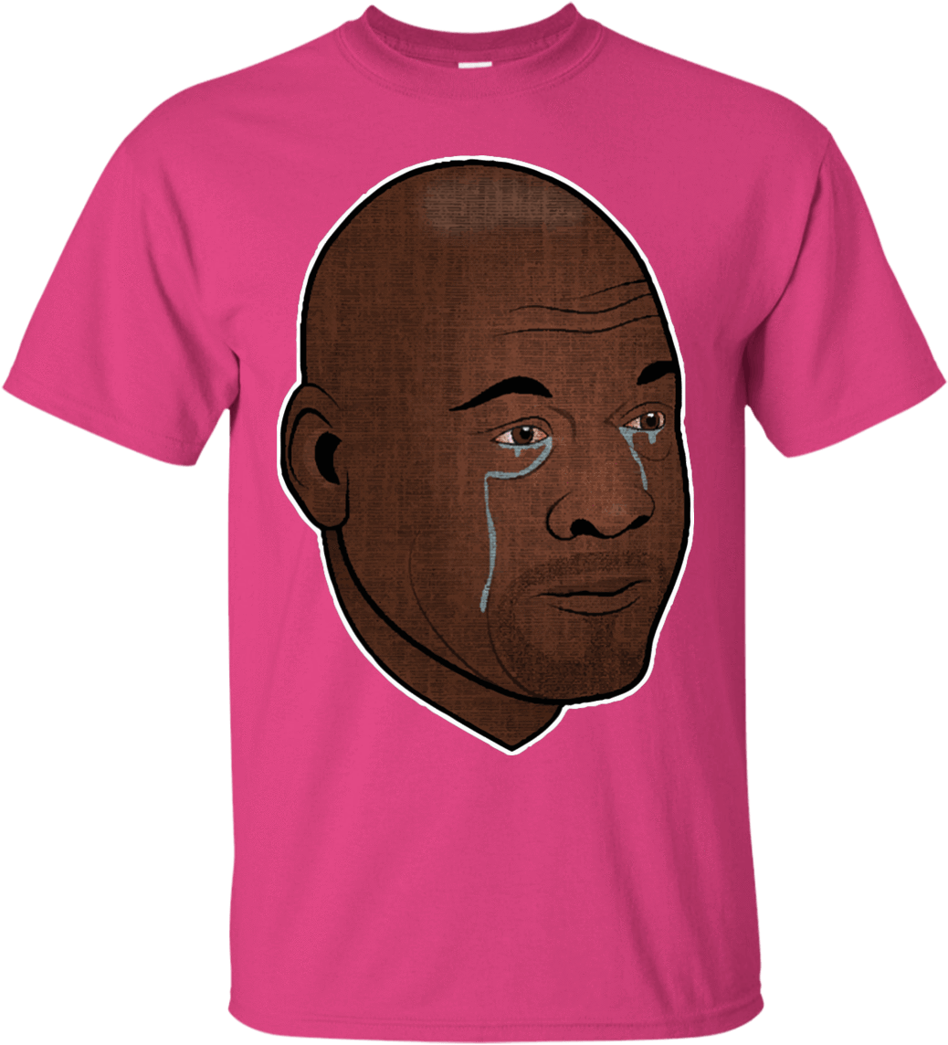 Crying Jordan - Shirt (1155x1155), Png Download