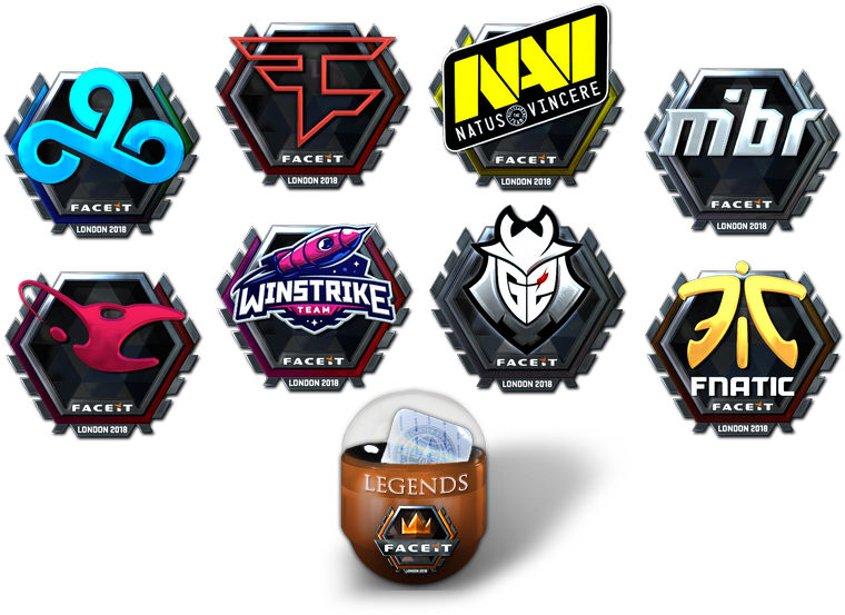 Team Stickers For Faceit London Tournament - Sticker Team Liquid London 2018 (846x577), Png Download