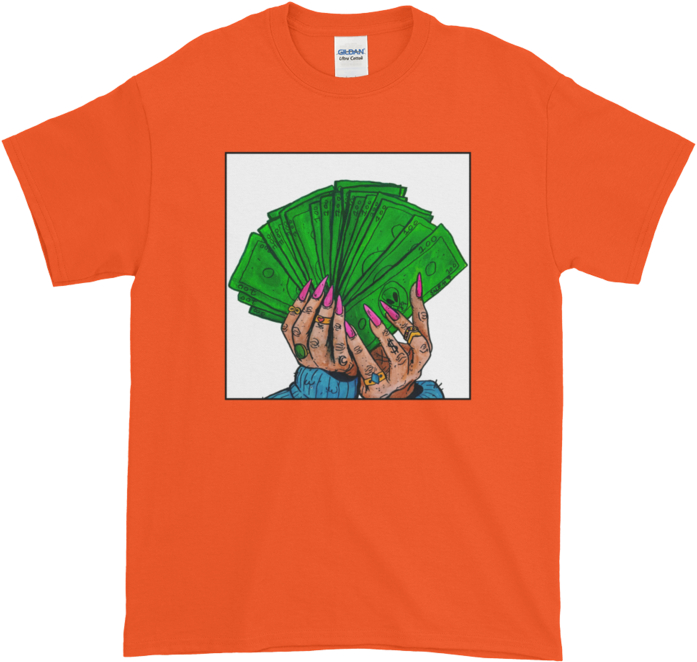 Diva Dollarz Tee - T-shirt (720x720), Png Download