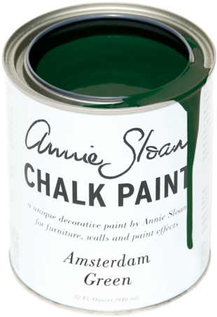 Amsterdam Green Chalk Paint® - Annie Sloan Barcelona Orange Chalk Paint? Quart (714x1024), Png Download