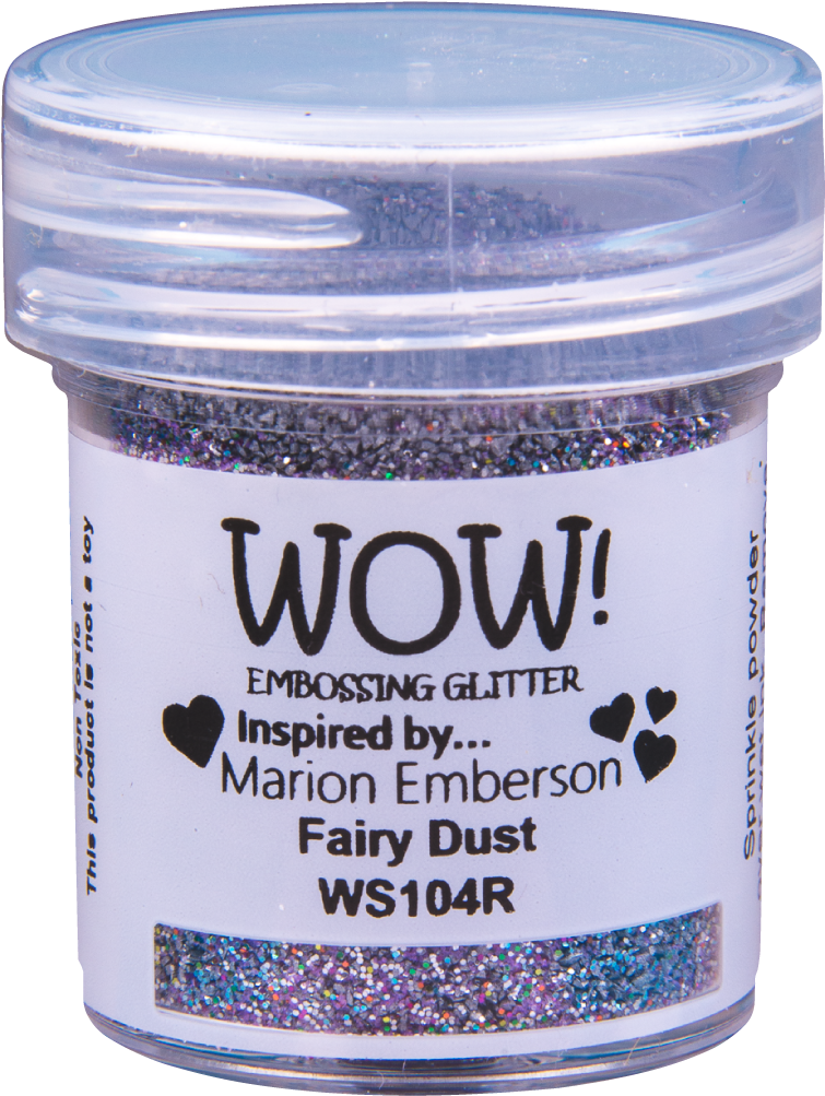 Fairy Dust - Wow! Colour Blend Embossing Powder - Opaque Peppermint (558x750), Png Download