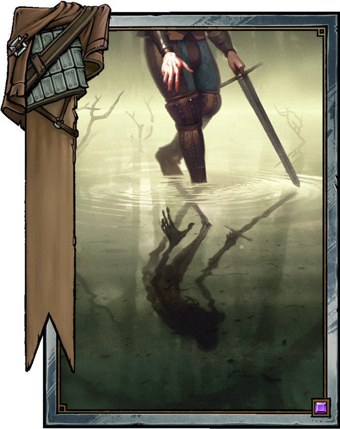 Bekker's Dark Mirror - Gwent Bekker Twisted Mirror (775x1048), Png Download