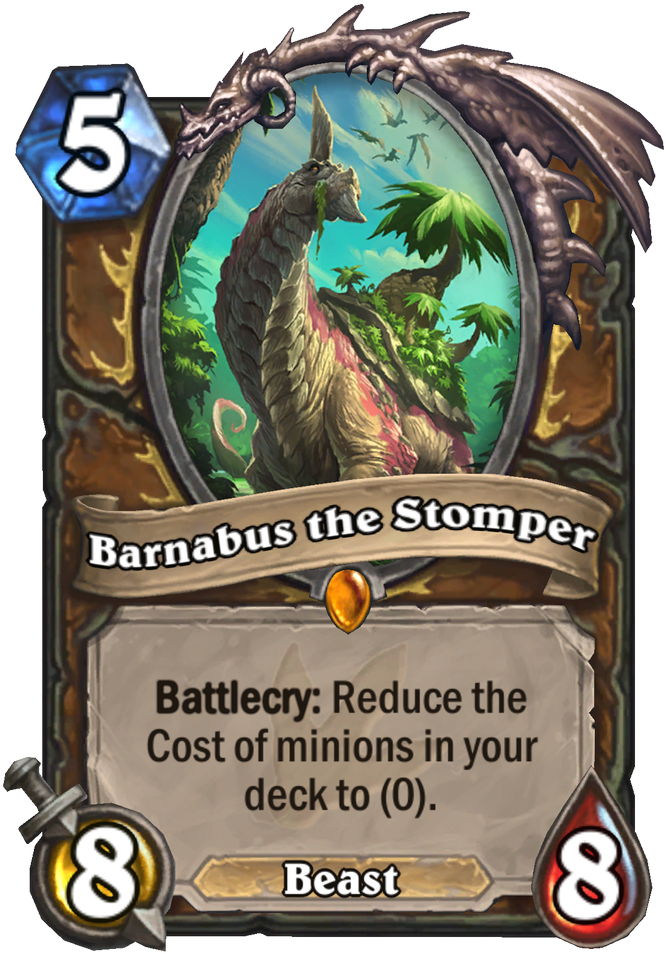 31 Mar - Hearthstone Mech C Thun (400x569), Png Download