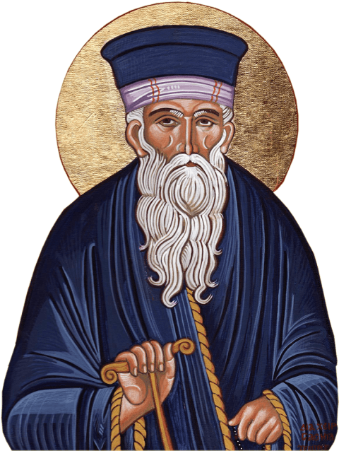 Sfântul Sfinţit Cosma Etolul - Αγιοσ Κοσμασ Ο Αιτωλοσ (480x646), Png Download