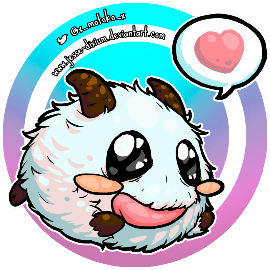 Poro League Of Legends - Poro League Of Legends Fanart (1024x1024), Png Download