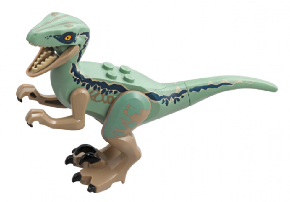Lego Jurassic World Blue Figure (980x980), Png Download