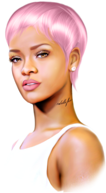 Rihanna Png (500x500), Png Download