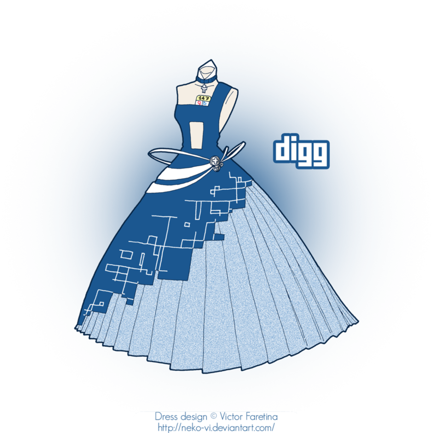 Digg In Fashion By Neko - Digg (894x894), Png Download