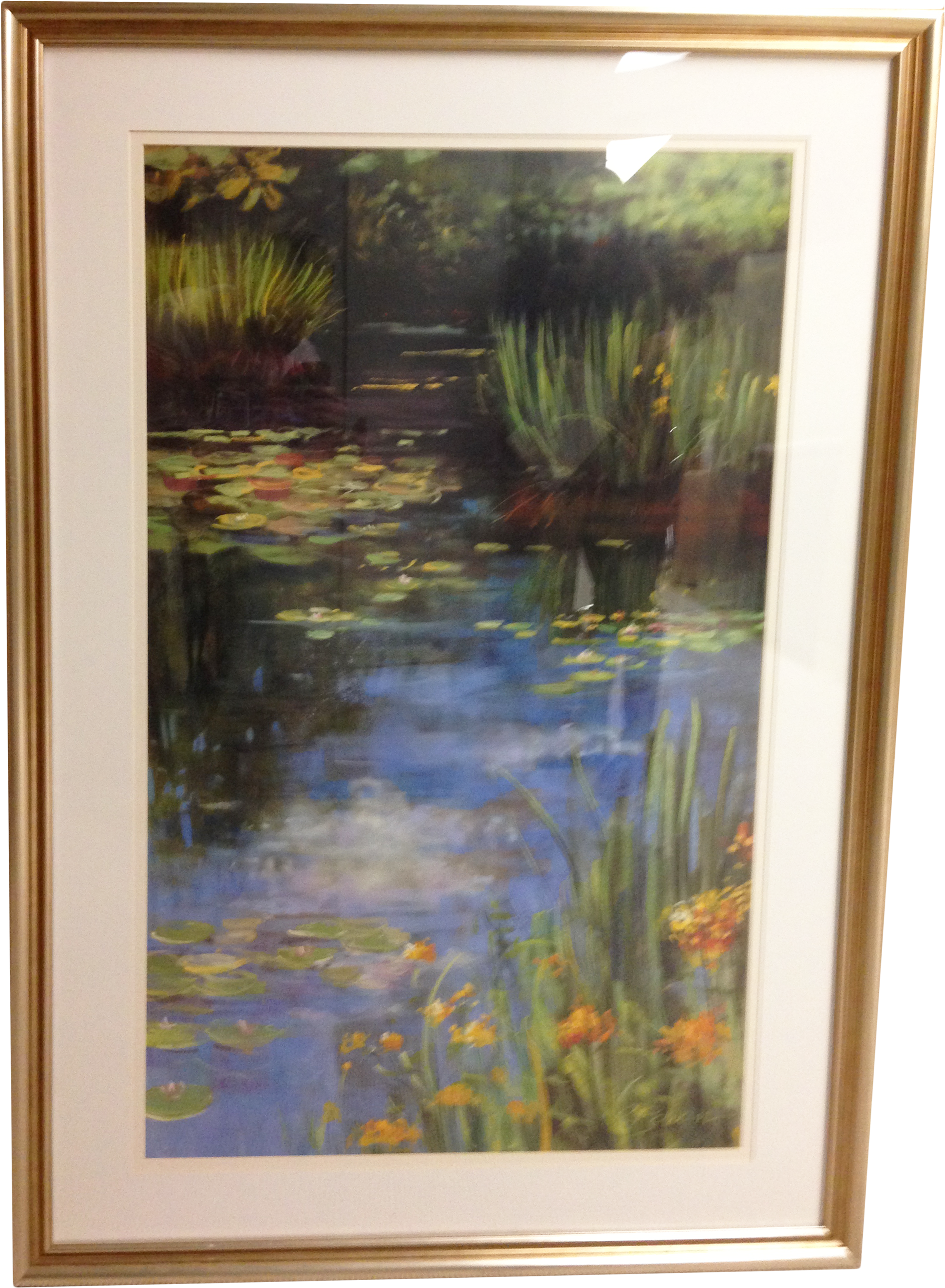 Garden Pond Iii - Great Big Canvas Carol Rowan Poster Print Entitled (2448x3264), Png Download