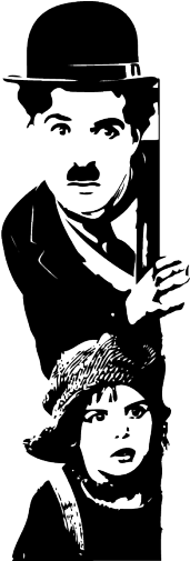 Nouveau - Charlie Chaplin The Kid (560x504), Png Download