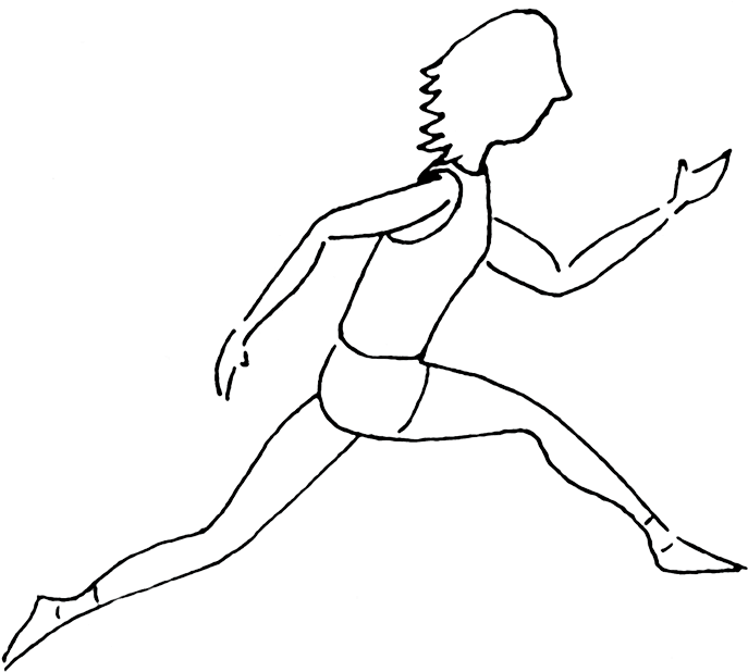 A Perfect World - Runner Clip Art (700x621), Png Download