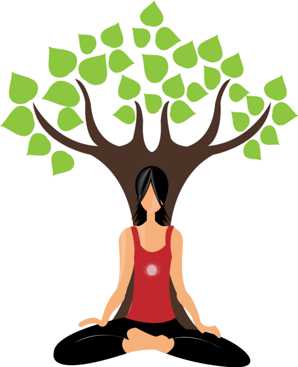 Yoga Illustrations - Yoga Illustration Png (600x740), Png Download