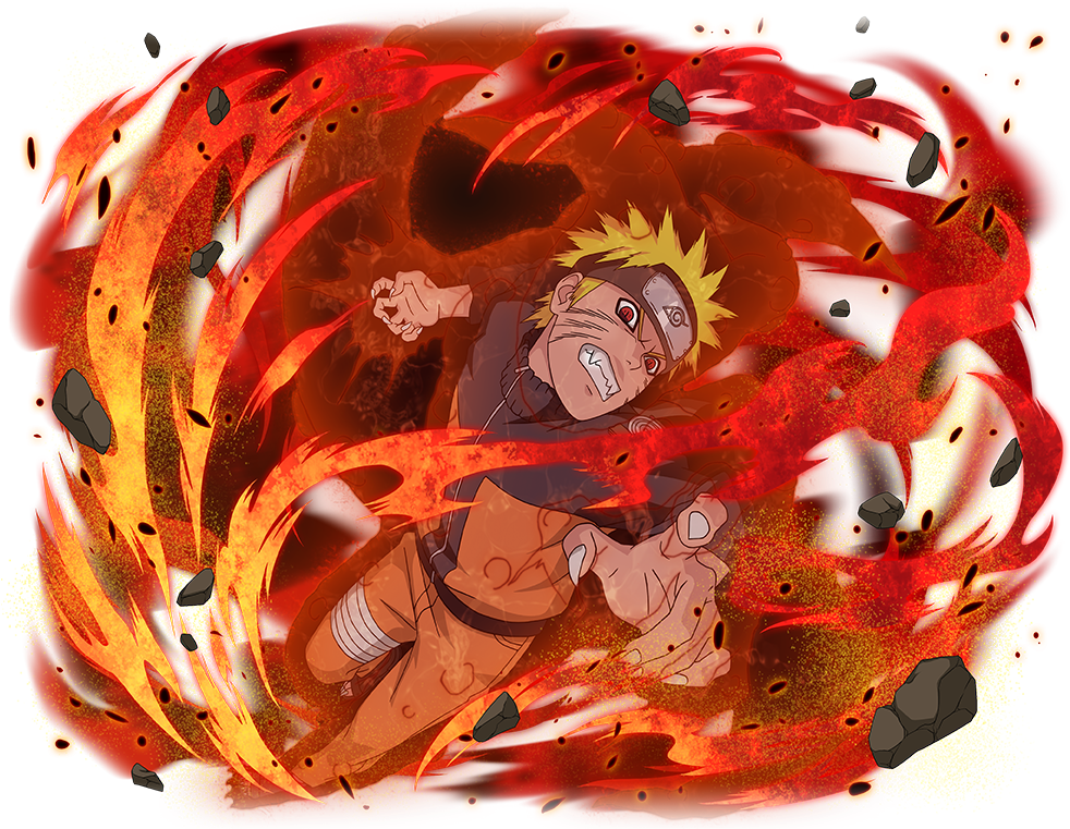 Png - Naruto Blazing One Tail Naruto (1012x900), Png Download