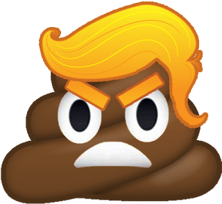 Donmoji-angry - Donald Trump Shit Emoji (432x432), Png Download