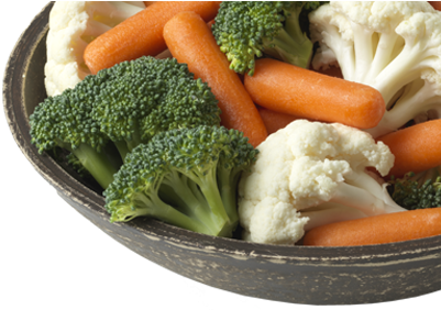 Cut Veggies - Wood (537x281), Png Download