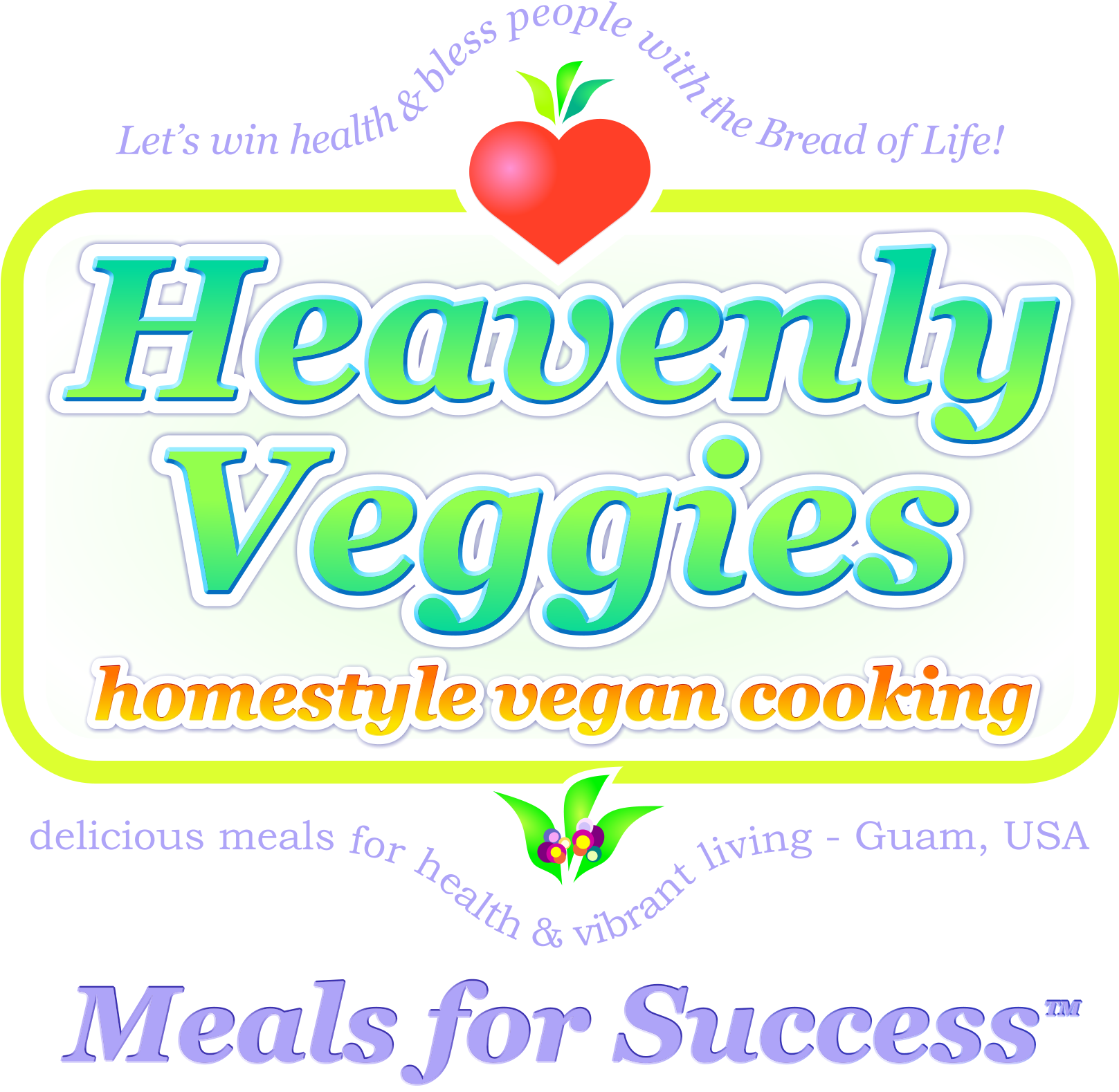 Meals For Success - Heavenly Veggies Restaurant Guam (1770x1695), Png Download