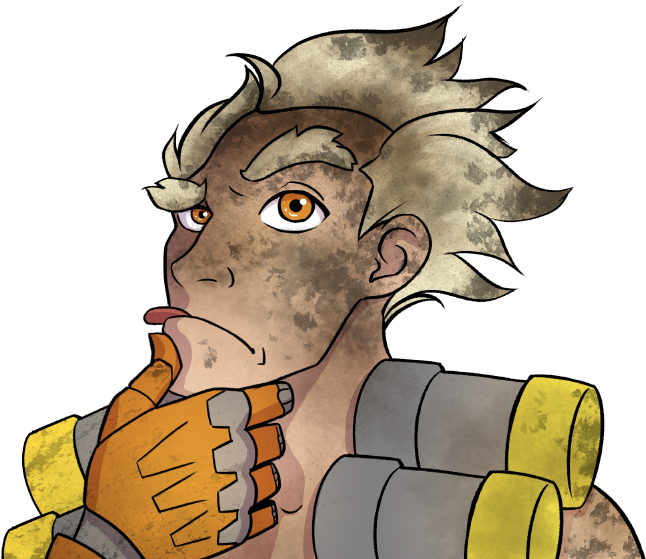 #junkrat #soldier76 #pharah #ana #overwatchpic - Cartoon (864x576), Png Download