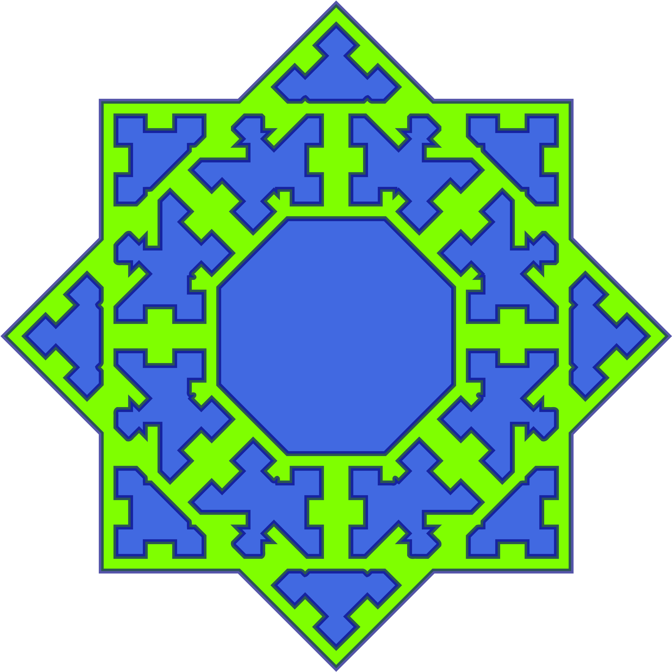 This Free Icons Png Design Of Octagon Derived Pattern (2359x2400), Png Download