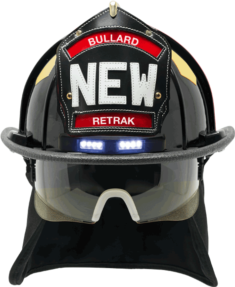Bullard Helmet - Firefighter Helmet (490x600), Png Download