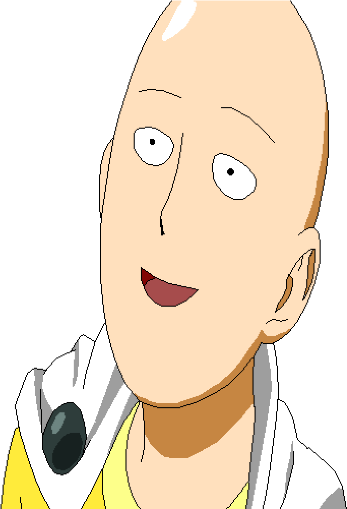 One Punch Man Saitama - One Punch Man (1000x1000), Png Download
