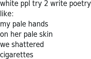 Pale - White People Write Poetry (400x300), Png Download