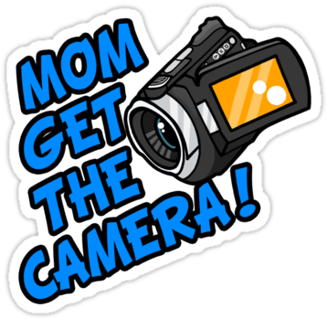 Mom Get The Camera Meme Png (375x360), Png Download