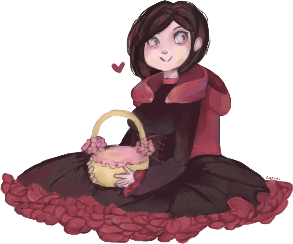Its A Rwby Girl - Cartoon (1000x1000), Png Download