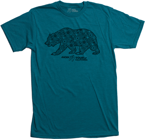 Amgen Tour Of California Bear T-shirt - Tour Of California (500x667), Png Download