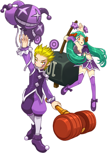 Smile Joker Lost Saga (384x560), Png Download