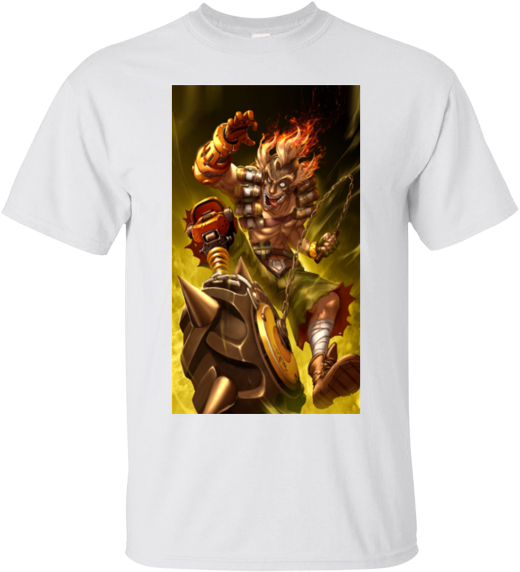Overwatch Shirts Junkrat Ultimate Hoodies Sweatshirts - Fond D Écran Chacal Overwatch (1155x1155), Png Download