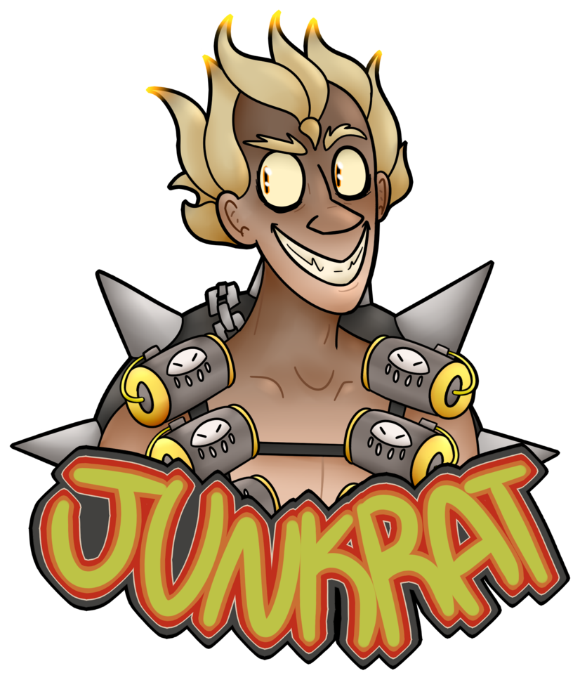 Junkrat Png Tumblr - Junkrat Fan Art Png (826x968), Png Download