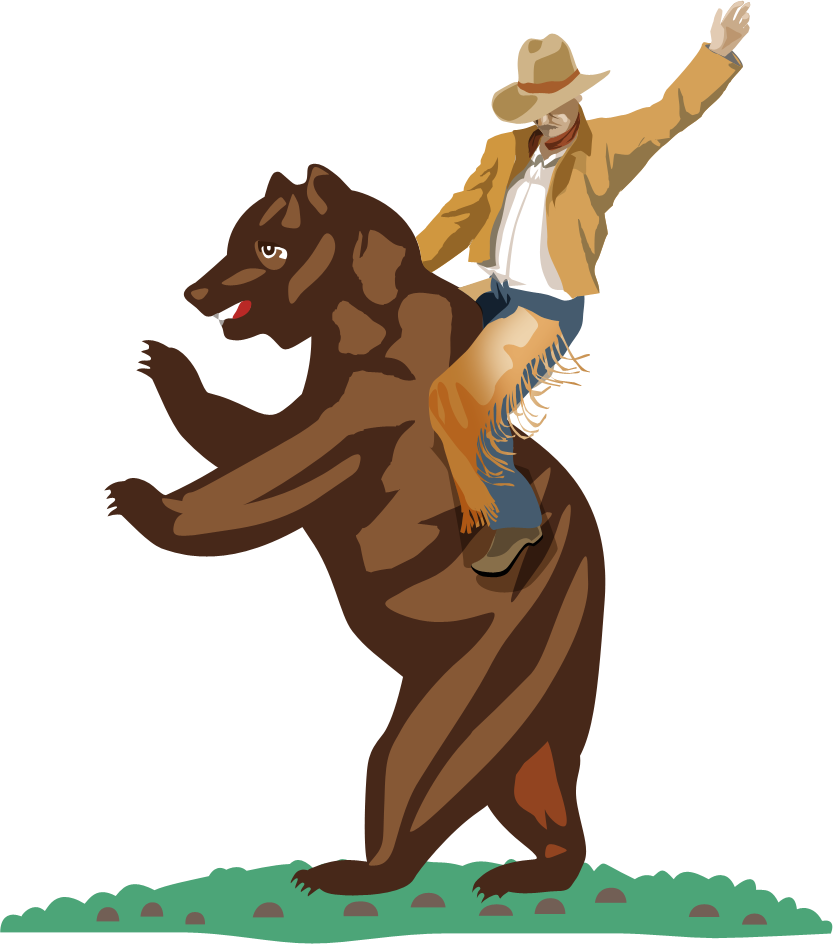 Ride The Bear - United States Of America (833x944), Png Download