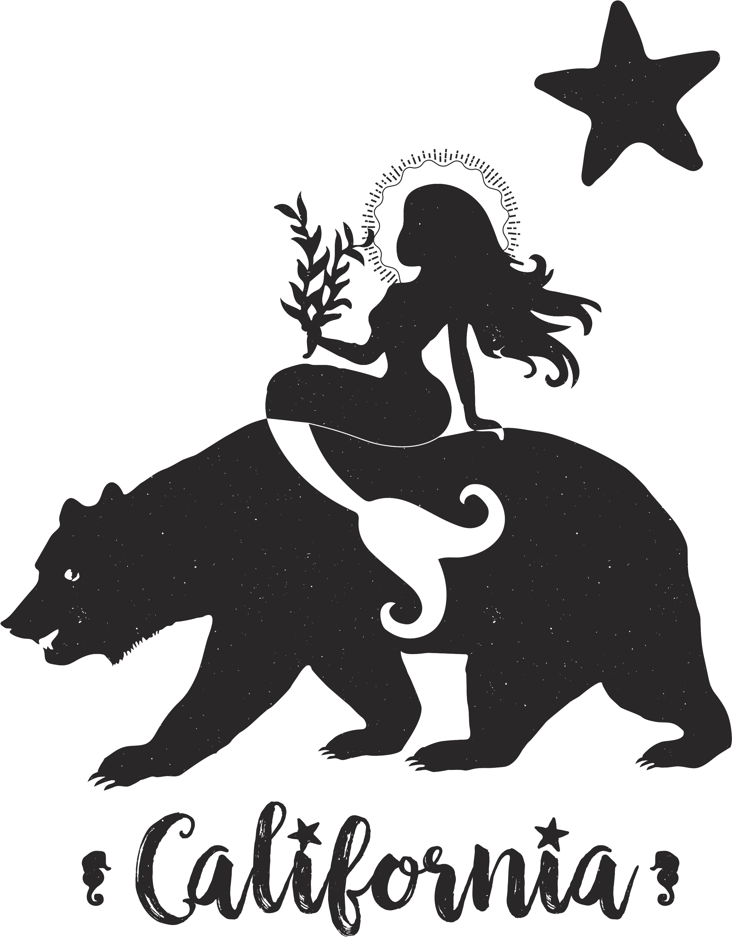 Kingdom Of California Flag (3000x3600), Png Download