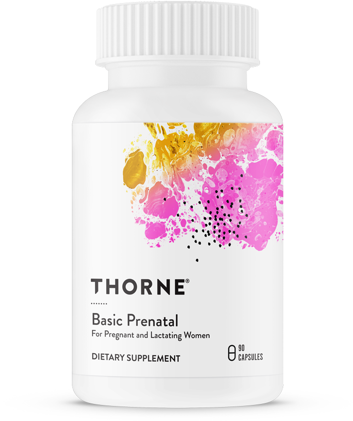 Vmp-front - Thorne Prenatal Vitamin Ingredients (1000x1000), Png Download