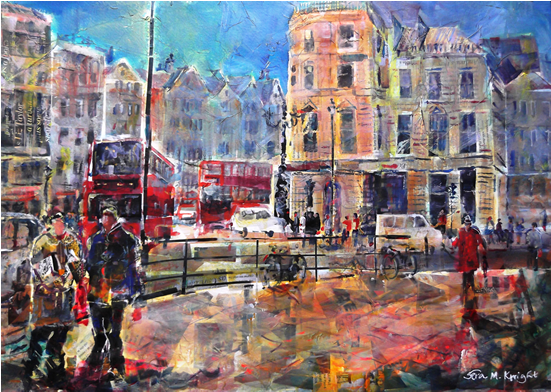 Friends Catching Up - London (550x550), Png Download