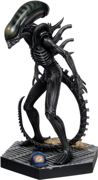 Mega Alien Xenomorph Statuette 32 Cm - Alien Figurine Collection (647x639), Png Download