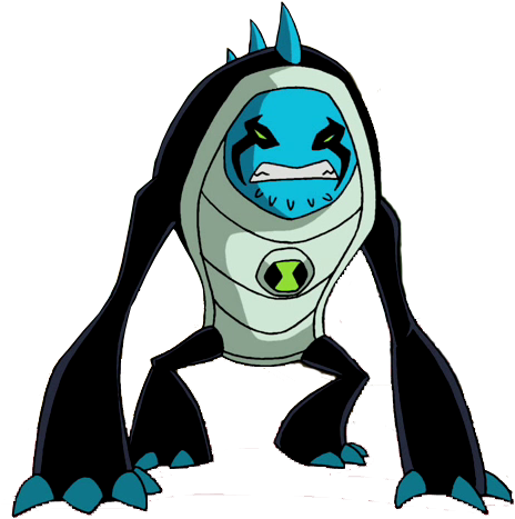 Arcticguana - Ben 10 Omniverse Aliens (510x491), Png Download