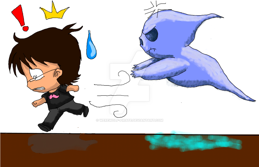 Markiplier Vs Mr - Ghosty Goo (1024x671), Png Download