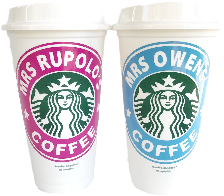 Gifts For Teachers - Old Starbucks Coffee Cup (1024x1024), Png Download