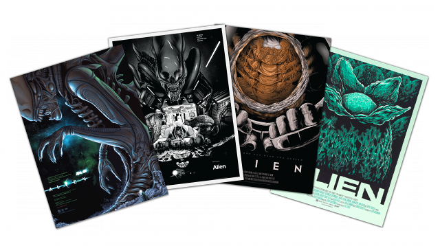 Collectible Mondo Alien Movie Cards - Ken Taylor (640x358), Png Download