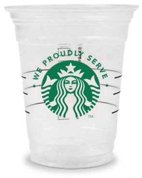 Starbucks Cup 24oz Cold Compost 580/cs - Starbucks New Logo 2011 (450x450), Png Download