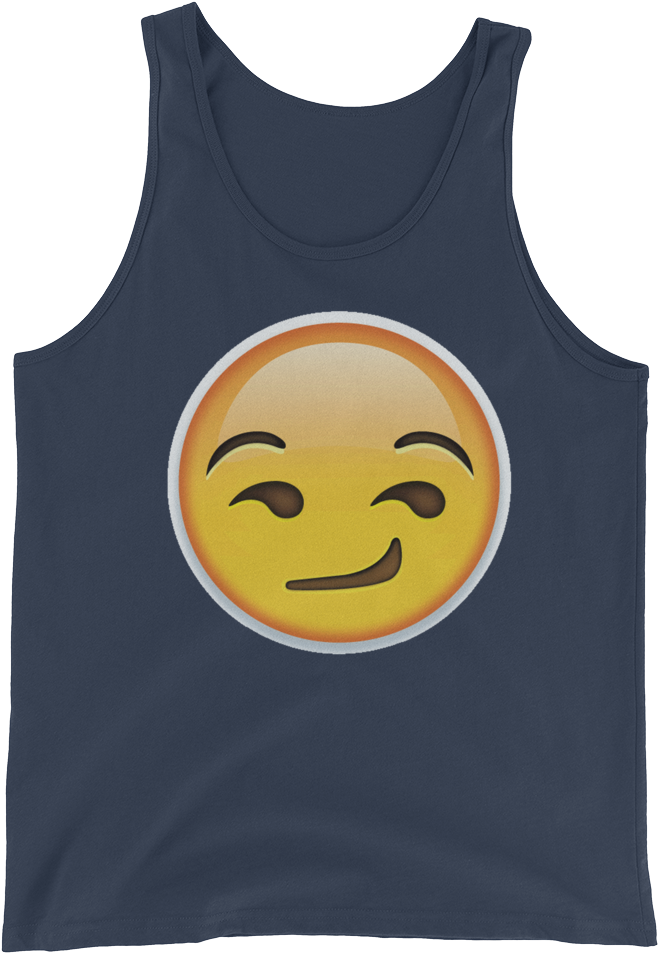 Men's Emoji Tank Top - Top (1000x1000), Png Download