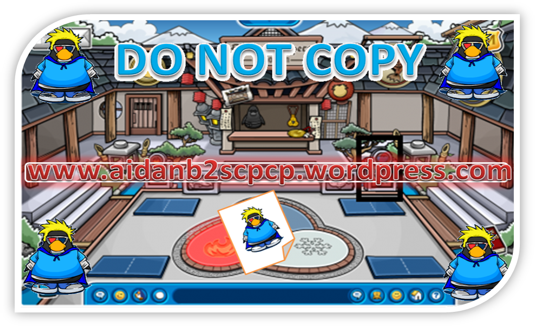 Club Penguin Wiki - Club Penguin Jitsu Water Dojo Collection (1071x656), Png Download