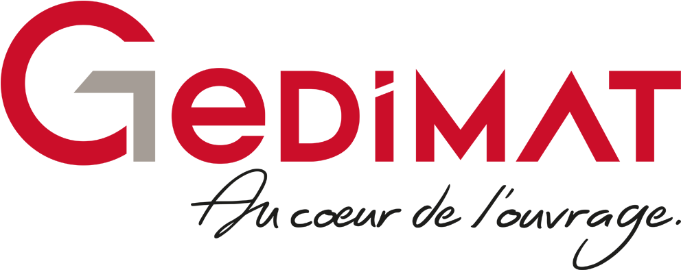 Fournisseurs Officiels - Logo Gedimat (1000x700), Png Download