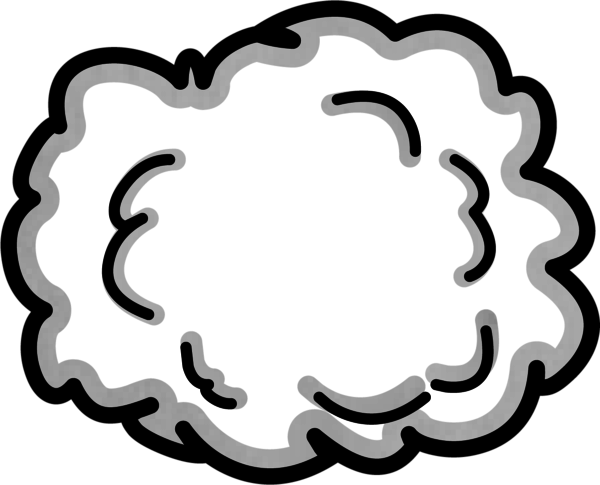 9188801, Smoke Cloud - Smoke Clouds (600x485), Png Download