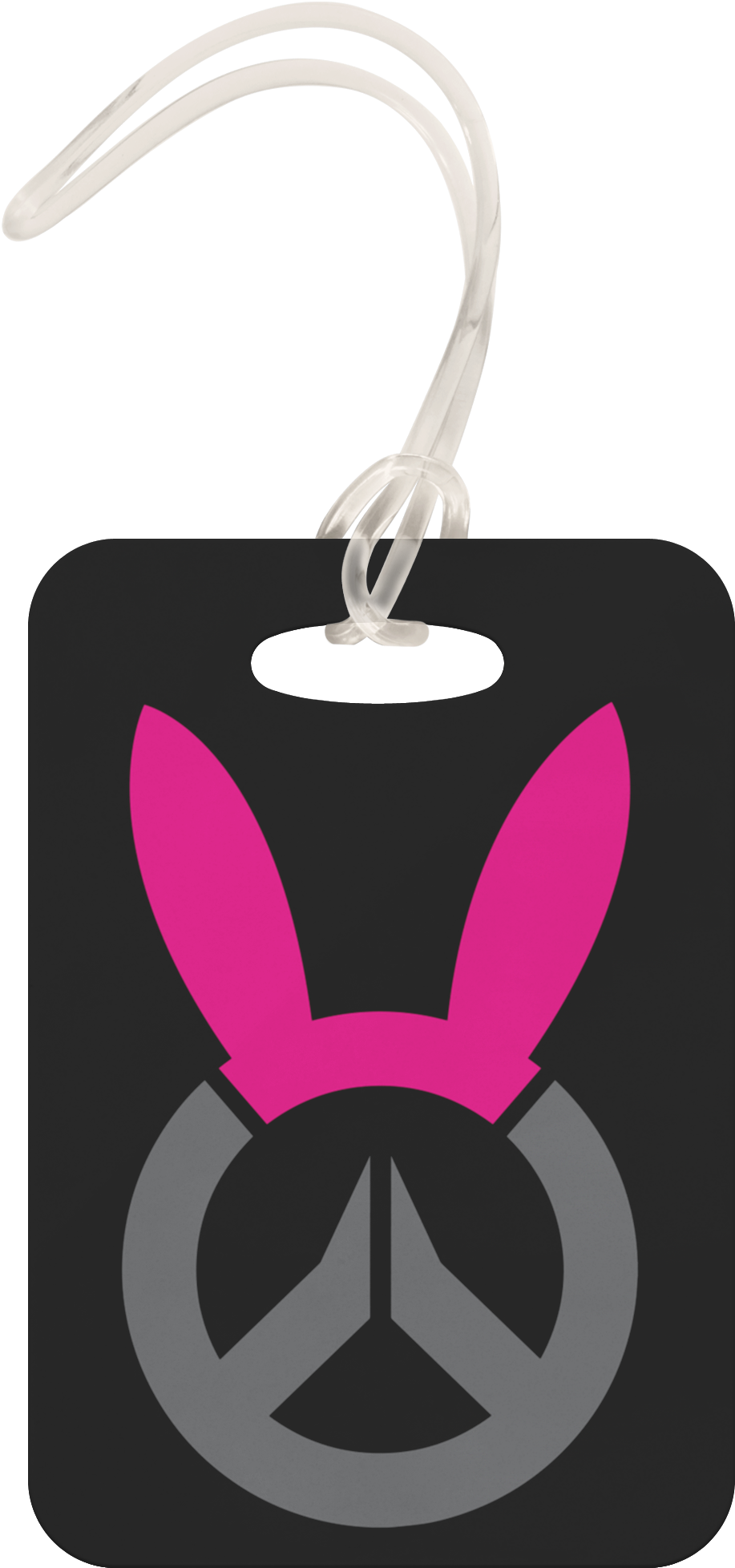 Va Bunny Logo Metal Luggage Tag - D.va (2000x2000), Png Download