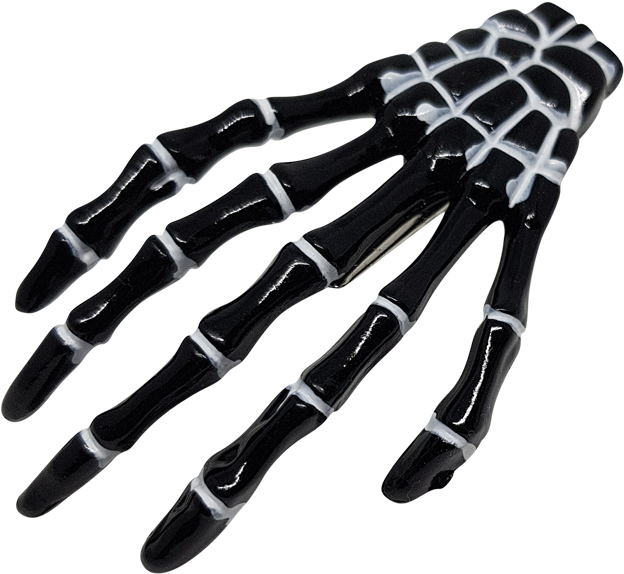 Skeleton Hand Hair Clip - Odd Mountain Oddities (1000x1500), Png Download